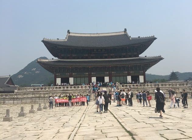 PRworks tour at Gyeongbokgung Palace